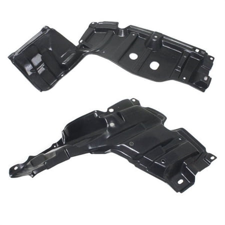 For 14 Yaris Front Engine Splash Shield Under Cover Guard Left & Right SET PAIR