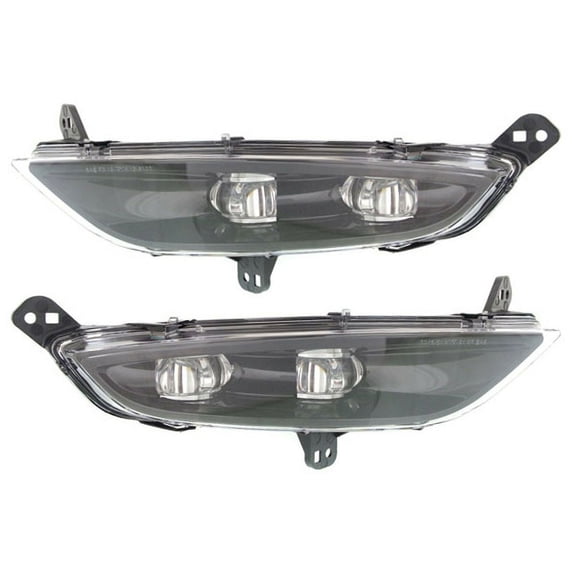 For 15-16 200 2.4L/3.6L Front LED Driving Fog Light Lamp Assembly Bulb Set Pair