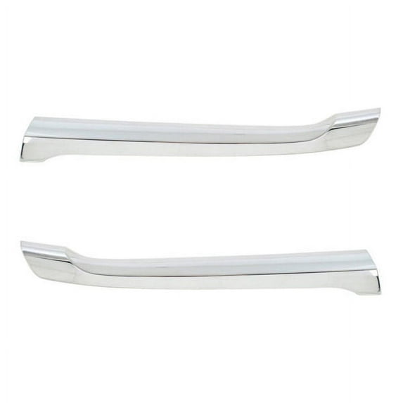 For 15-16 Impreza 2.0L Front Grille Trim Molding Chrome Left Right SET PAIR