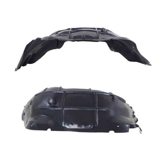 For 15-16 Sierra Pickup Truck Front Splash Shield Inner Fender Liner SET PAIR
