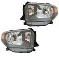 thumbnail image 1 of For 15-17 Tundra TRD Pro Pickup Truck Halogen Headlight Headlamp w/Bulb SET PAIR, 1 of 5