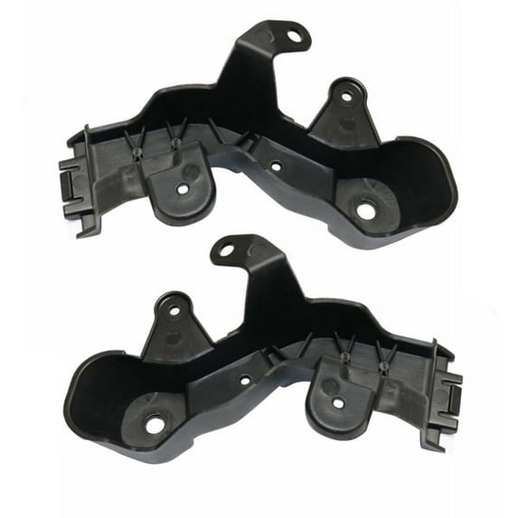 For 15-18 Benz C-Class Rear Bumper Cover Inner Retainer Mount Bracket SET PAIR