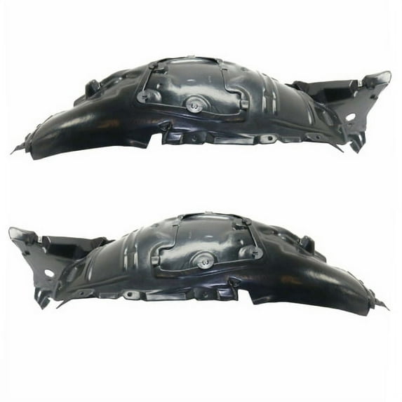 For 15-18 C-Class Front Forward Splash Shield Inner Fender Liner Panel SET PAIR