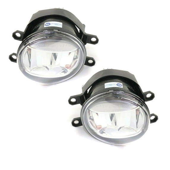 For 15-18 ES300h & ES350 Front Driving Fog Light Lamp Assembly w/Bulb Set Pair