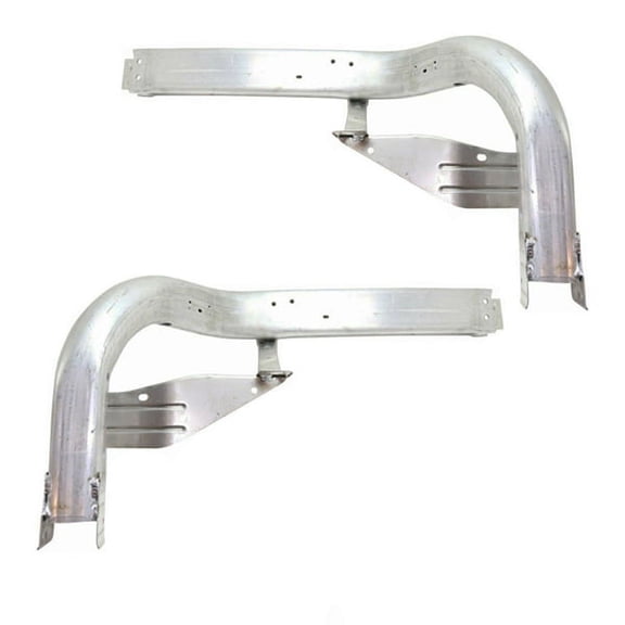 For 15-18 F150 P/U Truck Front Bumper Mount Brace Bracket Fender Rail SET PAIR