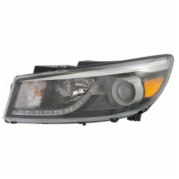 For 15-18 Sedona Limited/SX/SXL Halogen Headlight w/LED Position Lamp Left Side