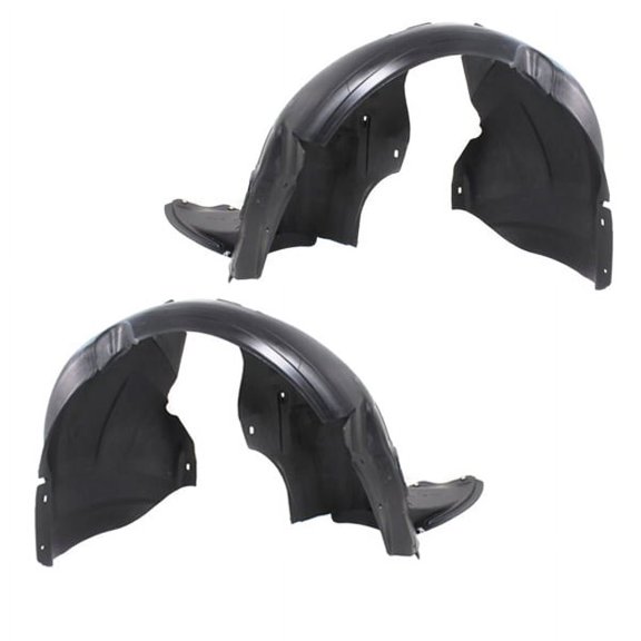 For 15-18 VW Jetta Front Splash Shield Inner Fender Liner Panel Plastic SET PAIR