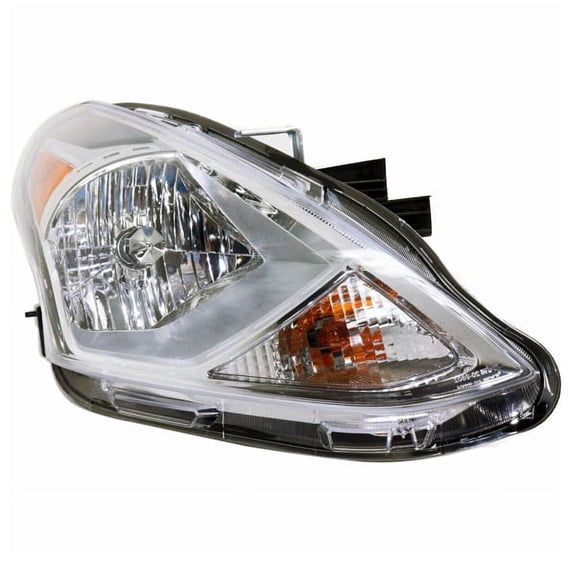 For 15-19 Versa Sedan Front Headlight Headlamp Head Light Lamp w/Bulb Right Side