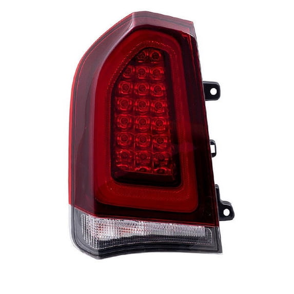 For 15-22 300 Taillight Taillamp Rear Brake Light Lamp w/Black Trim Driver Side