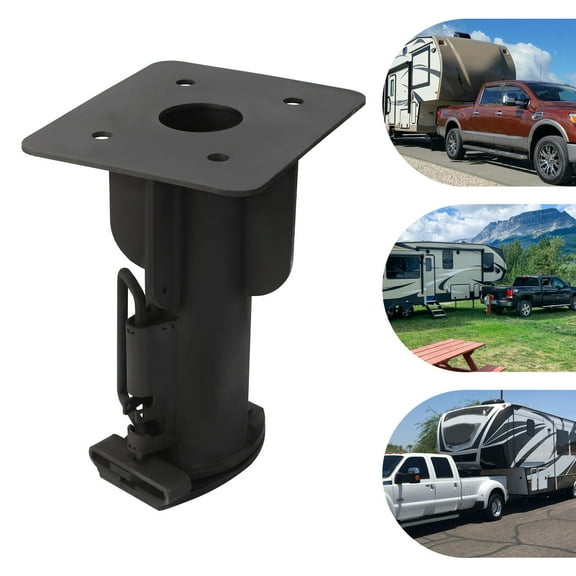 For 15" Fifth (5th) Wheel Camper RV Trailer Adapter Hitch to Gooseneck Ball