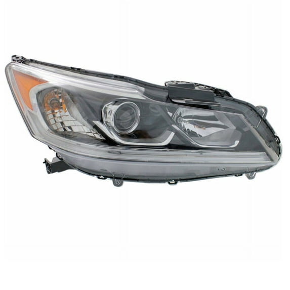 For 16-17 Accord Sedan Halogen Headlight w/LED Daytime Running Light Right Side