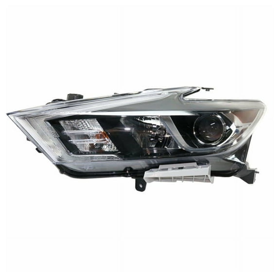 For 16-18 Maxima Front Headlight Headlamp LED Head Light Lamp w/Bulb Driver Side