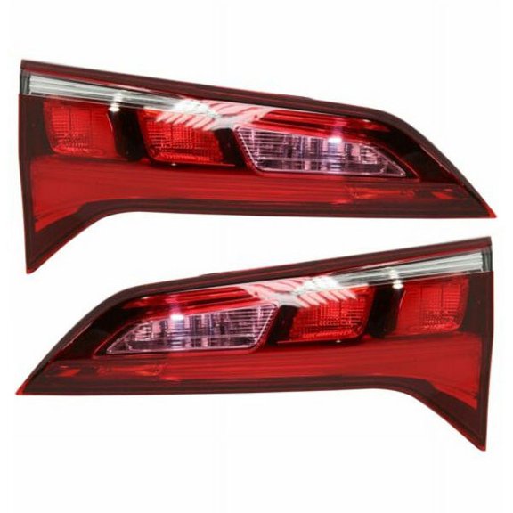 For 16-18 RDX 3.5L Taillight Taillamp Rear Inner Brake Light Tail Lamp Set Pair