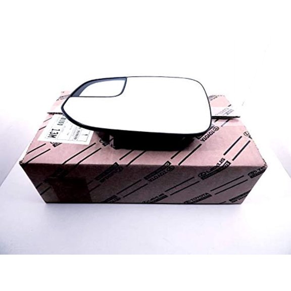 For 16-18 Rav4 Left Driver Mirror Glass Heated w/Holder OEM