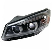 For 16-18 Sorento Front Halogen Headlight Headlamp w/LED Accent Light Left Side
