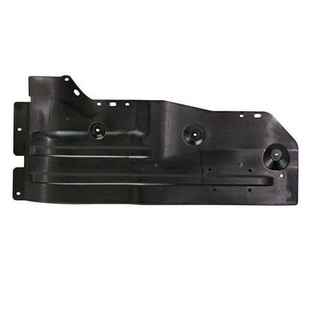For 16-19 Cruze Front Engine Splash Shield Undercar Cover Guard Black Left Side