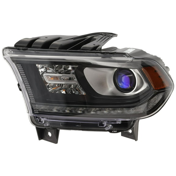 For 16-20 Durango Front Headlight w/LED Daytime Running Light w/Bulb Driver Side