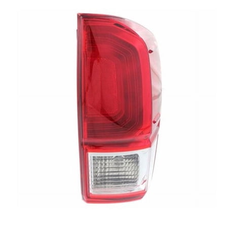 For 16-20 Tacoma Pickup Truck Taillight Taillamp Rear Light Red Bezel Right Side