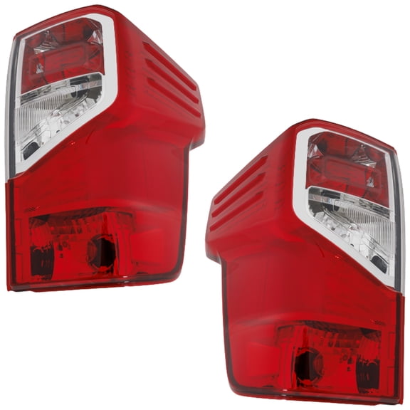 For 16-22 Titan Taillight Taillamp Rear Brake Light Tail Lamp w/Bulb SET PAIR