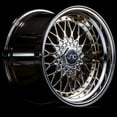 thumbnail image 1 of For 16X9 inch (1 Single Wheel Only) JNC Wheels - 16" JNC004 Platinum Gold Rivet Rim - 4X100/4X114.3 JNC Wheels-576378339353, 1 of 2