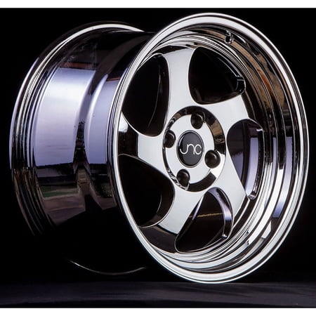 For 16x8 inch (1 Single Wheel Only) JNC Wheels - 16" JNC034 Platinum Rim - 4x100 JNC Wheels-18515648710