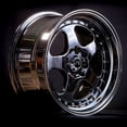 thumbnail image 1 of For 16x9 inch (1 Single Wheel Only) JNC Wheels - 16" JNC010 Black Chrome Rim - 4x100/4x114.3 JNC Wheels-18515181510, 1 of 2