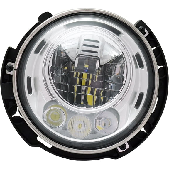 For 17-18 Wrangler JK Front LED Headlight Headlamp Head Light w/Bulb Left Side