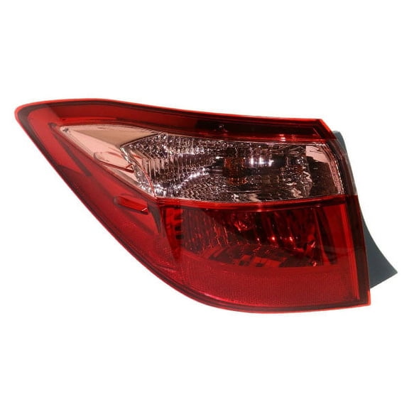 For 17-19 Corolla Outer Taillight Taillamp Rear Tail Light Lamp w/Bulb Left Side