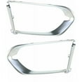 thumbnail image 1 of For 17-19 F-Pace Front Bumper Cover Grille Trim Surround Molding LH+RH SET PAIR, 1 of 5