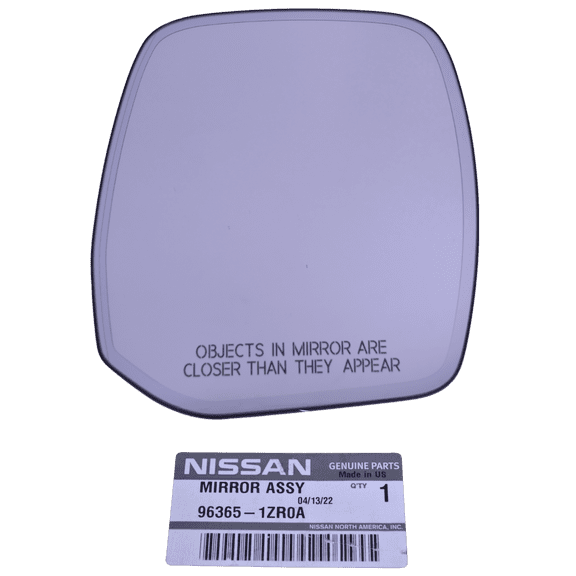 For 17-20 Armada 14-20 QX80 Right Mirror Glass Heated Auto Dim w/Rear Holder OE