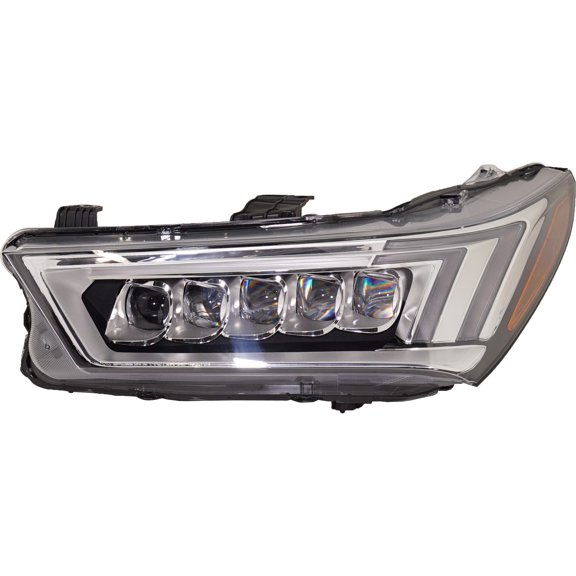 For 17-20 MDX LED Front Headlight Headlamp Head Light Lamp with Bulb Driver Side