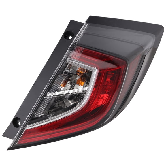 For 17-21 Civic Hatchback Outer Taillight Taillamp Brake Light w/Bulb Right Side