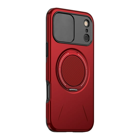 For 17 Pro Max Phone Cover With 360° Rotatable Stand Shockproof Protective With Built， Attachment Slim Fit & Scratch Design