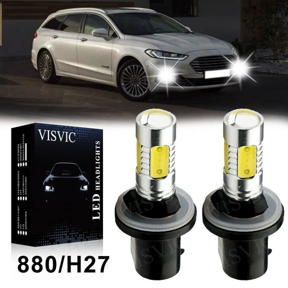For 1884-1990 C4 Corvette 880 100W Super Bright LED HID Fog Light Conversion Kit
