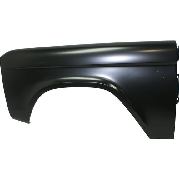 For 1966-1977 Bronco Fender Front, Left Primed Steel FO1240176 D7TZ16006A