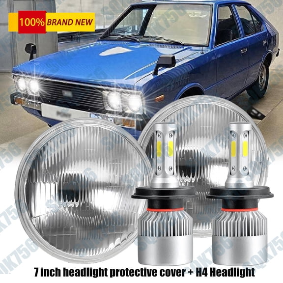 For 1967-1972 Chevy C10 7inch round LED Headlights Round DOT Approved Hi/Lo Lamp