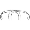 thumbnail image 1 of For 1968 Chevrolet Caprice 1968 Chevrolet Impala Wheel Opening Moldings 4-Pieces, 1 of 5