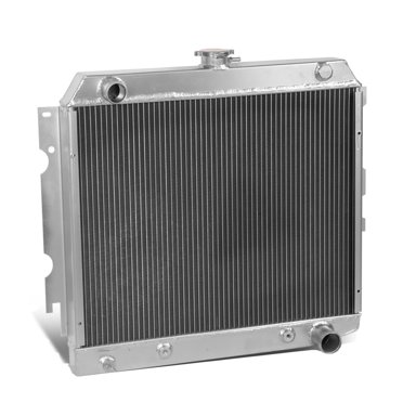 DNA MOTORING 3-Row Aluminum Racing Radiator For 1968-1974 Dodge Charger/Challenger 383-440