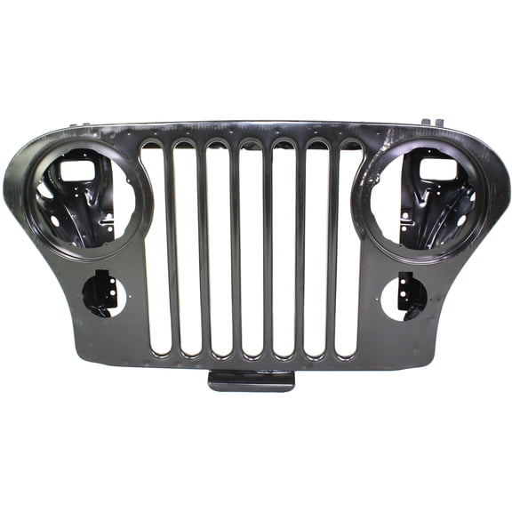 For 1972-1983 CJ5 Grille Assembly Black Steel CH1200139 J5752656