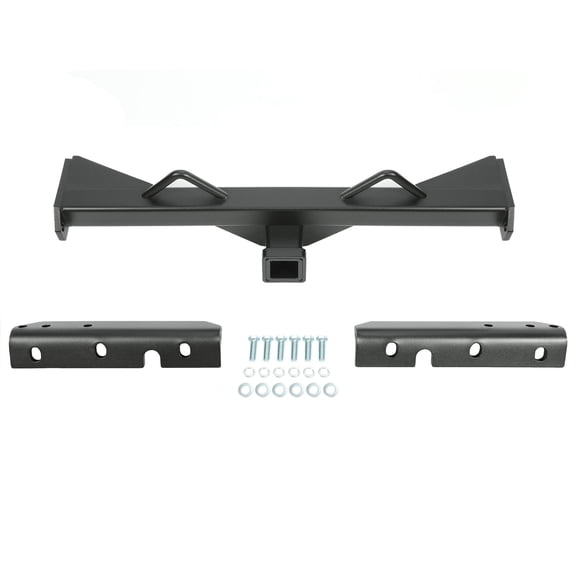 For 1973-1987 Chevy C10 Hidden Hitch and Roll Pan Kit with Light & Flip Down