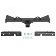 For 1973-1987 Chevy C10 Hidden Hitch and Roll Pan Kit with Light & Flip Down
