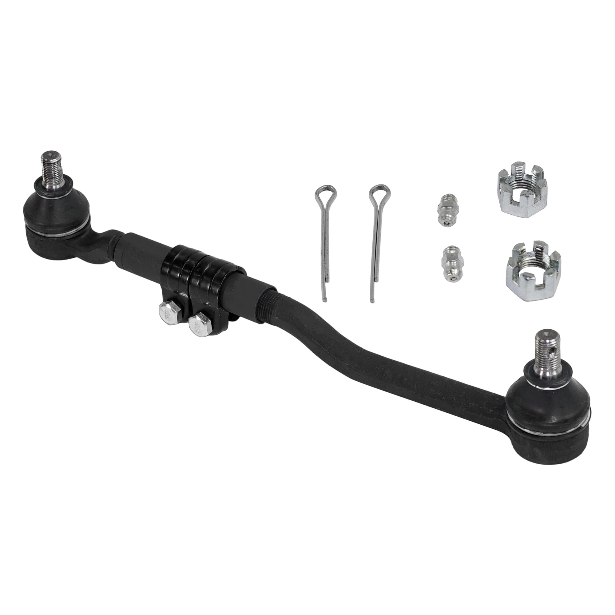 CARMASUSPENSIONS 10-Piece Front Suspension Kit For Nissan 720 2WD 1980-86 – Ball Joints, Tie Rods, Sway Bar Links