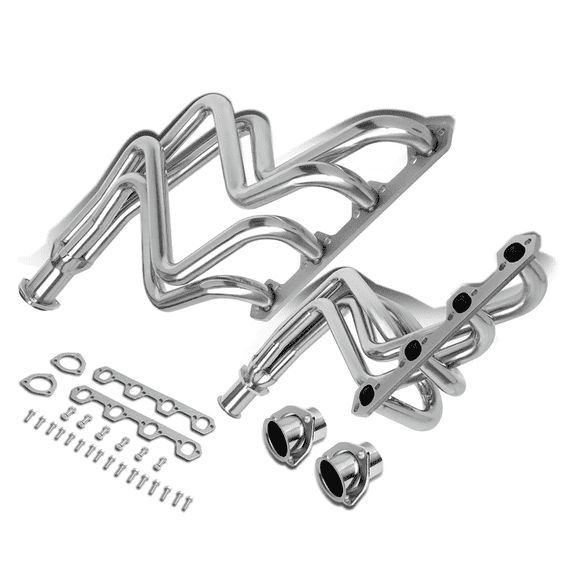MOTOXIMA Stainless Steel Long Tube Exhaust Headers for 19801995 Ford Pickup & Bronco 5.8L V8