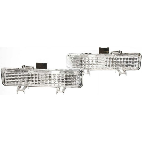 For 1982-1993 S10 Front Right or Left Turn Signal Light Clear Lens CS8293CBL