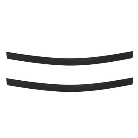 For 1983-1986 Chevy Monte Carlo SS New Rear Bumper Trim Black Rubber