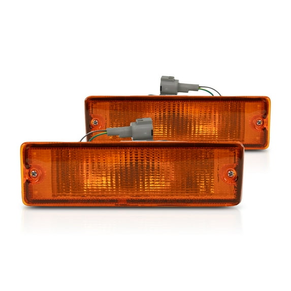 For 1988-1995 Nissan Pathfinder Parking/Signal Light Driver and Passenger Side Pair For NI2520108