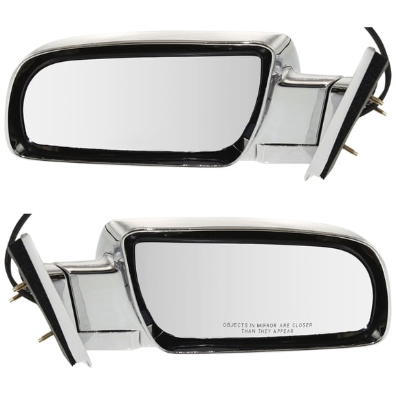 For 1988-2002 C/K FULL SIZE P/U Mirror Chrome SET PAIR