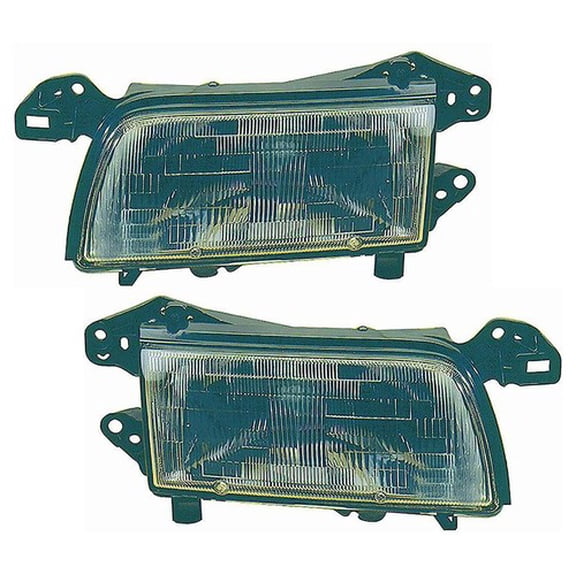 For 1989-1995 Mazda MV Headlight Halogen Set Driver and Passenger Side