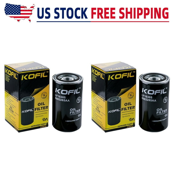 For 1989-2020 DODGE RAM CUMMINS 5.9L 6.7L DIESEL ENGINE OIL FILTER 5083285AA