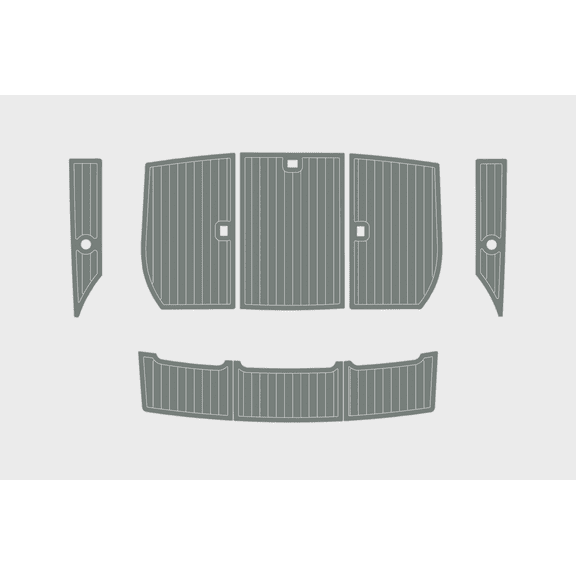 For 1990-1992 Carver 28 Aft Cabin EVA Foam Marine Decking, Non-SlipYacht Flooring Mat, 6mm Thick, Durable and Easy to Clean Boat Pad